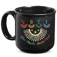 Vote Like Ruth Sent You Ruth Bader Ginsburg Rbg 15oz Campfire Ceramic Mug