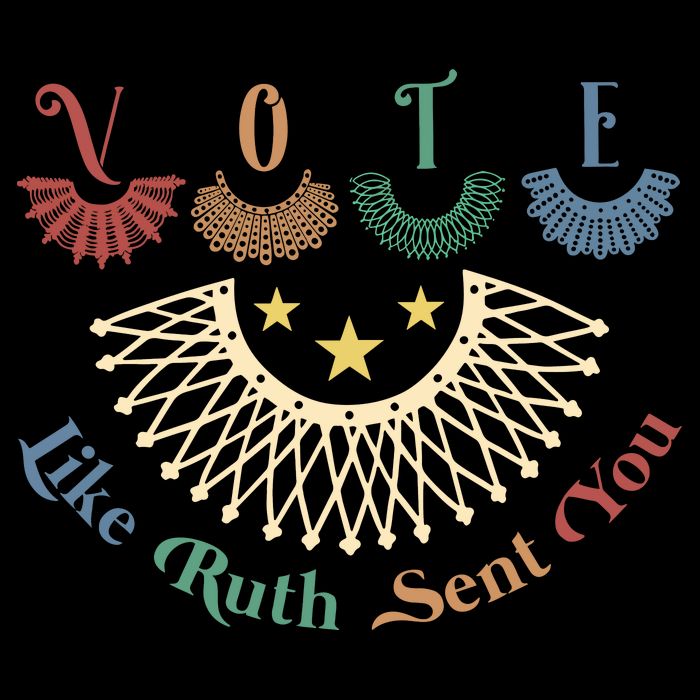 Vote Like Ruth Sent You Ruth Bader Ginsburg Rbg Flatbill Hat