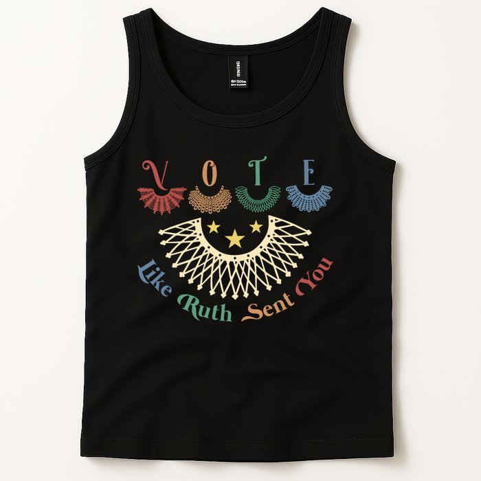 Vote Like Ruth Sent You Ruth Bader Ginsburg Rbg Tank Top