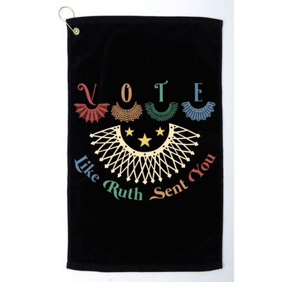 Vote Like Ruth Sent You Ruth Bader Ginsburg Rbg Golf Towel