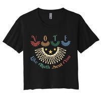 Vote Like Ruth Sent You Ruth Bader Ginsburg Rbg Crop Top