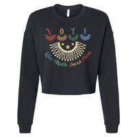 Vote Like Ruth Sent You Ruth Bader Ginsburg Rbg Cropped Pullover Crew
