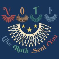 Vote Like Ruth Sent You Ruth Bader Ginsburg Rbg Infant Baby Jersey Bodysuit