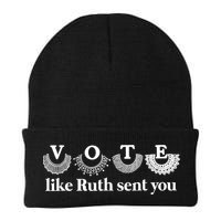 Vote Like Ruth Sent You Feminist Ruth Bader Ginsburg Rbg Beanie