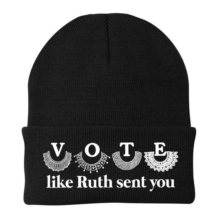 Vote Like Ruth Sent You Feminist Ruth Bader Ginsburg Rbg Beanie