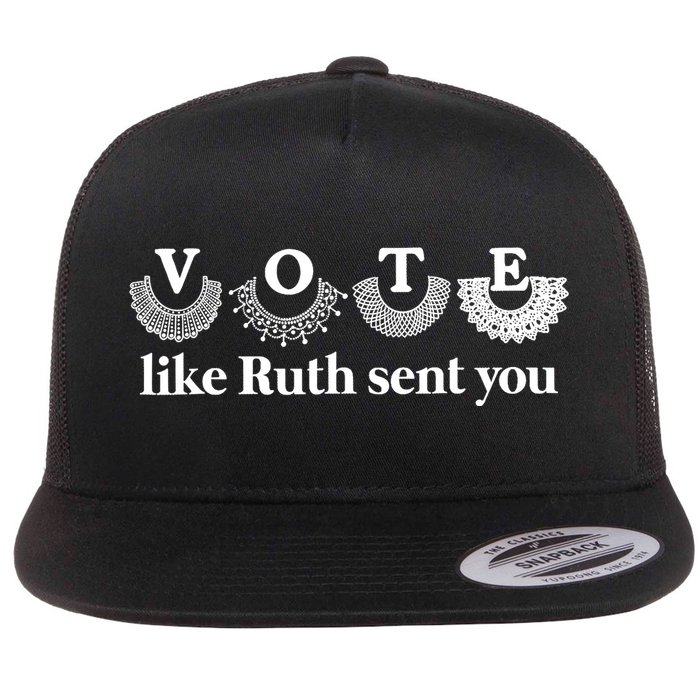 Vote Like Ruth Sent You Feminist Ruth Bader Ginsburg Rbg Flatbill Hat