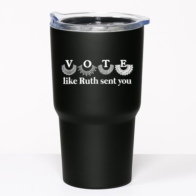 Vote Like Ruth Sent You Feminist Ruth Bader Ginsburg Rbg Tumbler
