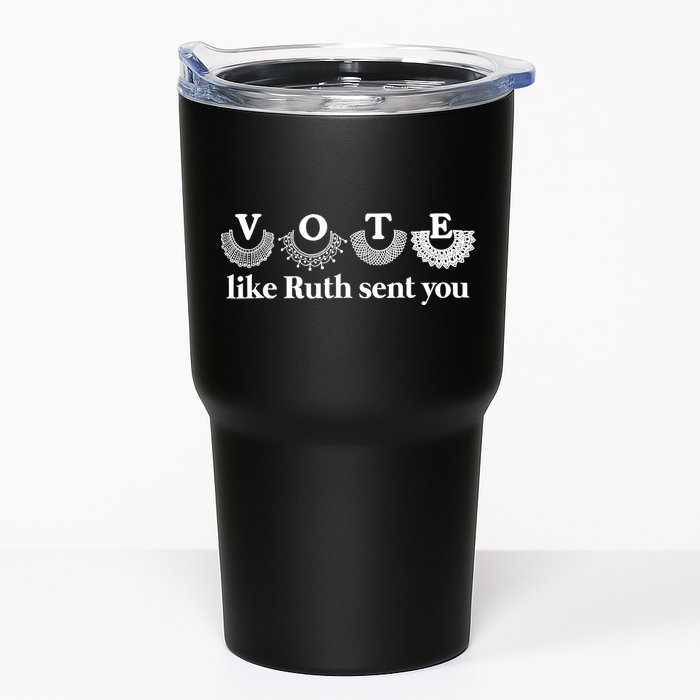 Vote Like Ruth Sent You Feminist Ruth Bader Ginsburg Rbg Tumbler