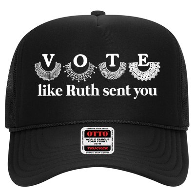 Vote Like Ruth Sent You Feminist Ruth Bader Ginsburg Rbg Trucker Hat