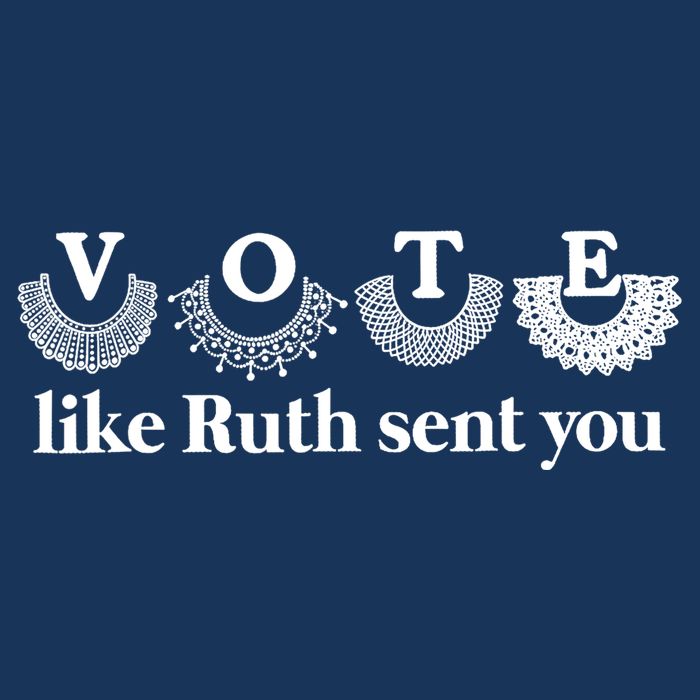 Vote Like Ruth Sent You Feminist Ruth Bader Ginsburg Rbg Infant Baby Jersey Bodysuit