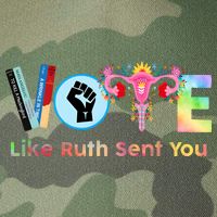 Vote Like Ruth Sent You Feminist Ruth Bader Ginsburg Rbg Legacy Tie Dye Trucker Hat