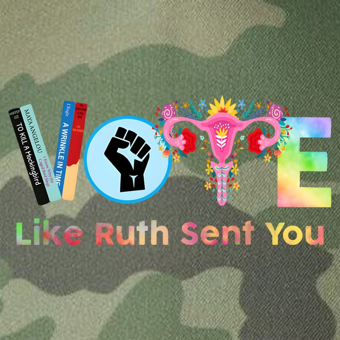 Vote Like Ruth Sent You Feminist Ruth Bader Ginsburg Rbg Legacy Tie Dye Trucker Hat