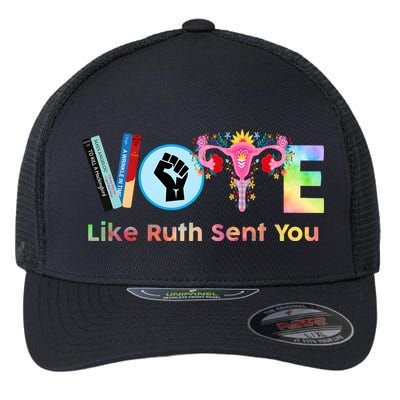 Vote Like Ruth Sent You Feminist Ruth Bader Ginsburg Rbg Flexfit Unipanel Trucker Cap