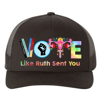Vote Like Ruth Sent You Feminist Ruth Bader Ginsburg Rbg Yupoong Adult 5-Panel Trucker Hat