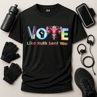 Vote Like Ruth Sent You Feminist Ruth Bader Ginsburg Rbg Performance Shirt