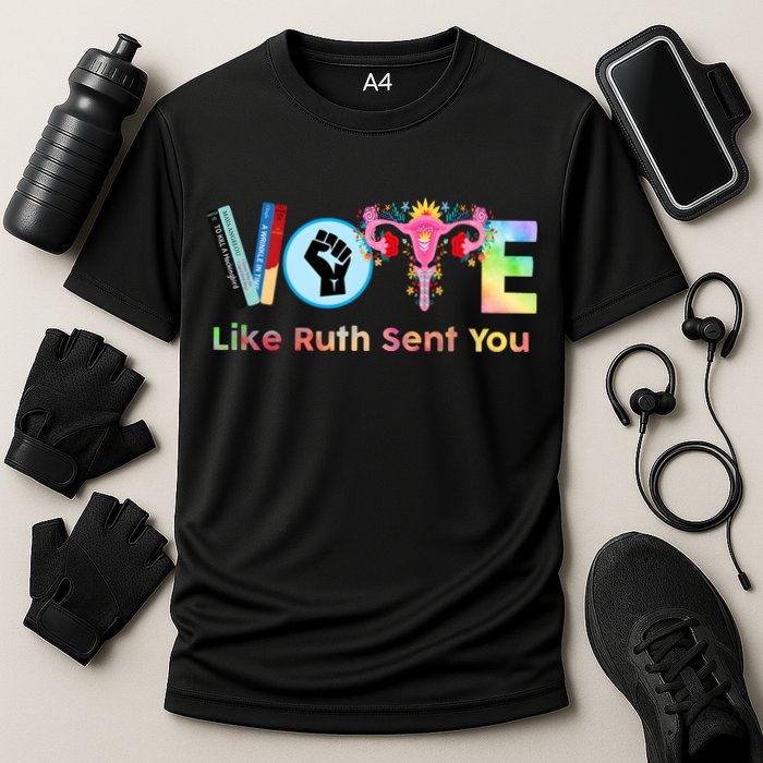 Vote Like Ruth Sent You Feminist Ruth Bader Ginsburg Rbg Performance Shirt