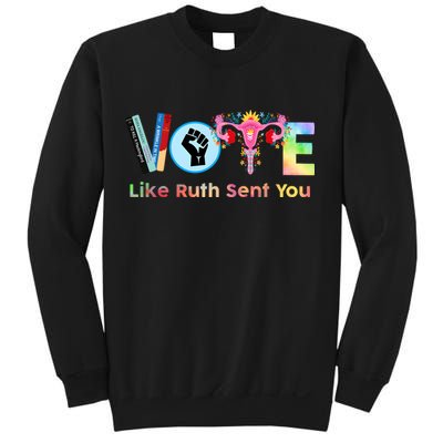 Vote Like Ruth Sent You Feminist Ruth Bader Ginsburg Rbg Sweatshirt