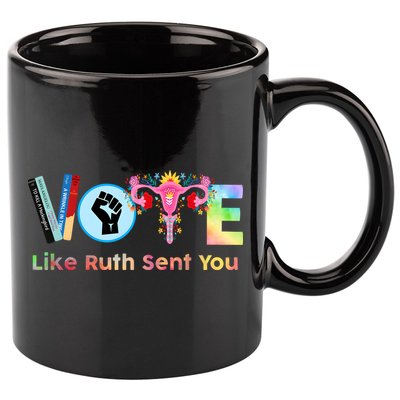 Vote Like Ruth Sent You Feminist Ruth Bader Ginsburg Rbg 11oz C Handle Ceramic Mug