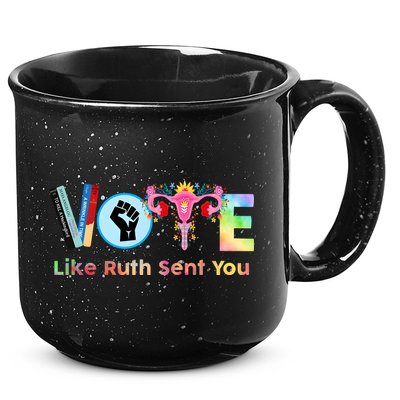 Vote Like Ruth Sent You Feminist Ruth Bader Ginsburg Rbg 15oz Campfire Ceramic Mug