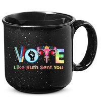 Vote Like Ruth Sent You Feminist Ruth Bader Ginsburg Rbg 15oz Campfire Ceramic Mug