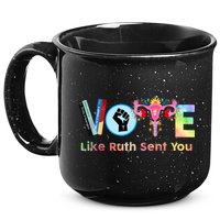 Vote Like Ruth Sent You Feminist Ruth Bader Ginsburg Rbg 15oz Campfire Ceramic Mug