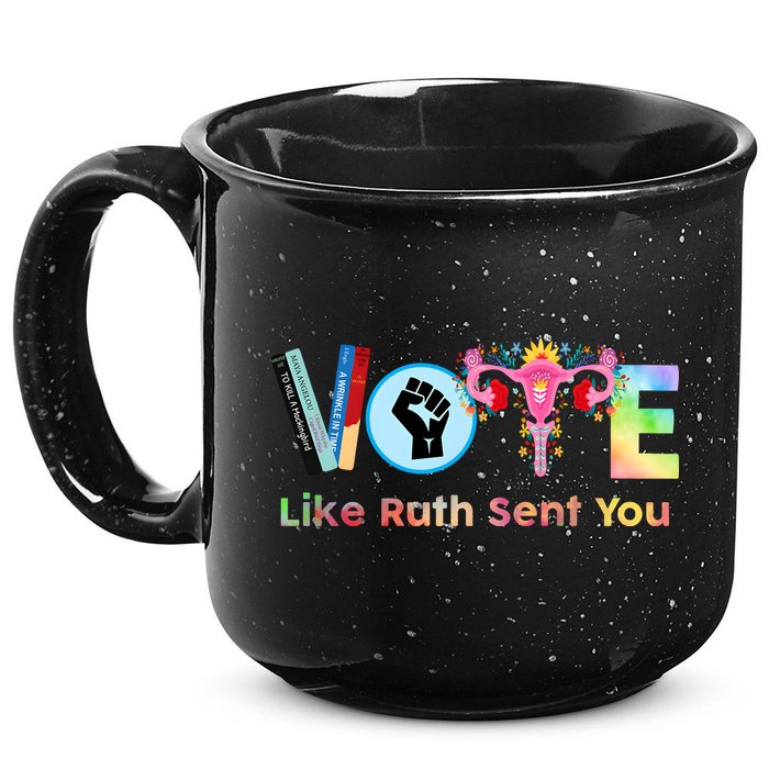 Vote Like Ruth Sent You Feminist Ruth Bader Ginsburg Rbg 15oz Campfire Ceramic Mug