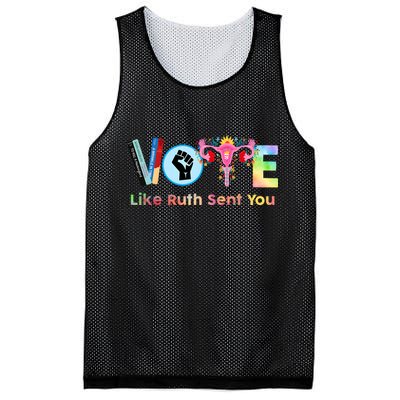 Vote Like Ruth Sent You Feminist Ruth Bader Ginsburg Rbg Mesh Reversible Basketball Jersey Tank