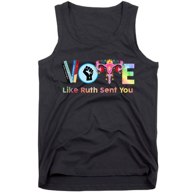 Vote Like Ruth Sent You Feminist Ruth Bader Ginsburg Rbg Tank Top