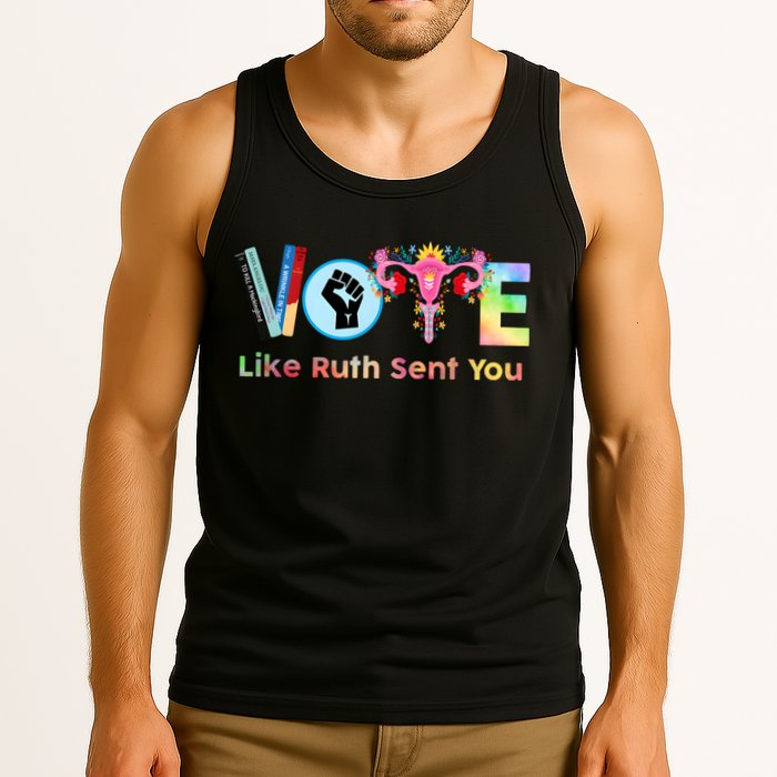 Vote Like Ruth Sent You Feminist Ruth Bader Ginsburg Rbg Tank Top