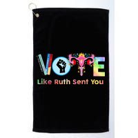 Vote Like Ruth Sent You Feminist Ruth Bader Ginsburg Rbg Golf Towel