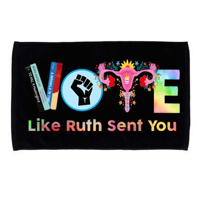 Vote Like Ruth Sent You Feminist Ruth Bader Ginsburg Rbg Microfiber Hand Towel
