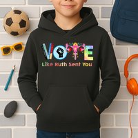 Vote Like Ruth Sent You Feminist Ruth Bader Ginsburg Rbg Kids Hoodie