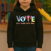 Vote Like Ruth Sent You Feminist Ruth Bader Ginsburg Rbg Kids Hoodie