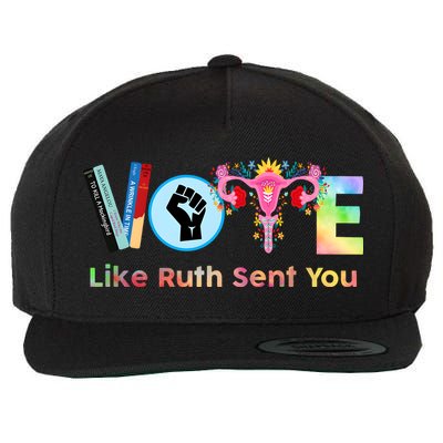 Vote Like Ruth Sent You Feminist Ruth Bader Ginsburg Rbg Wool Snapback Cap