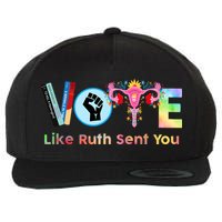 Vote Like Ruth Sent You Feminist Ruth Bader Ginsburg Rbg Wool Snapback Cap