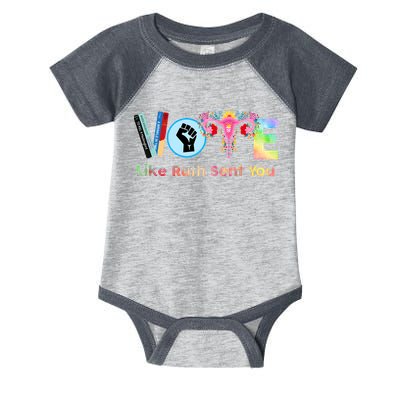 Vote Like Ruth Sent You Feminist Ruth Bader Ginsburg Rbg Infant Baby Jersey Bodysuit