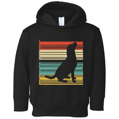 Vintage Labrador Retriever Toddler Hoodie
