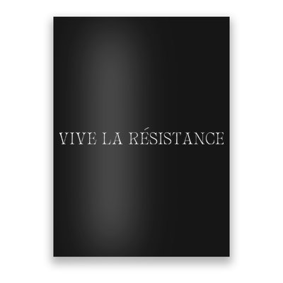Vive La Resistance Feminist Poster