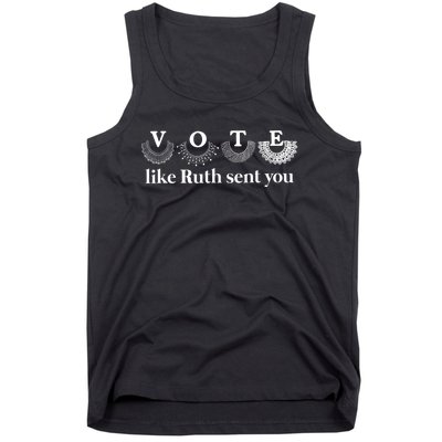 Vote Like Ruth Sent You Tank Top