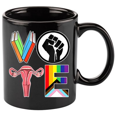 Vote Like Ruth Sent You Vote Like Ruth Sent You Feminist Rbg Ruth Bader Ginsburg 11oz C Handle Ceramic Mug