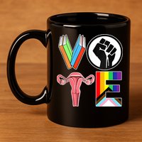 Vote Like Ruth Sent You Vote Like Ruth Sent You Feminist Rbg Ruth Bader Ginsburg 11oz C Handle Ceramic Mug