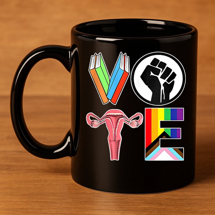 Vote Like Ruth Sent You Vote Like Ruth Sent You Feminist Rbg Ruth Bader Ginsburg 11oz C Handle Ceramic Mug
