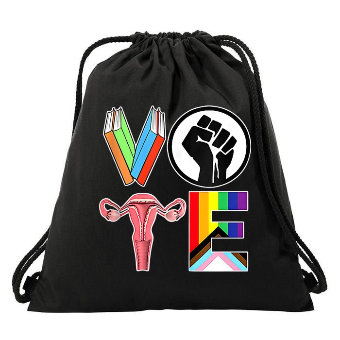 Vote Like Ruth Sent You Vote Like Ruth Sent You Feminist Rbg Ruth Bader Ginsburg Drawstring Bag