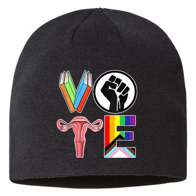 Vote Like Ruth Sent You Vote Like Ruth Sent You Feminist Rbg Ruth Bader Ginsburg Sustainable Beanie