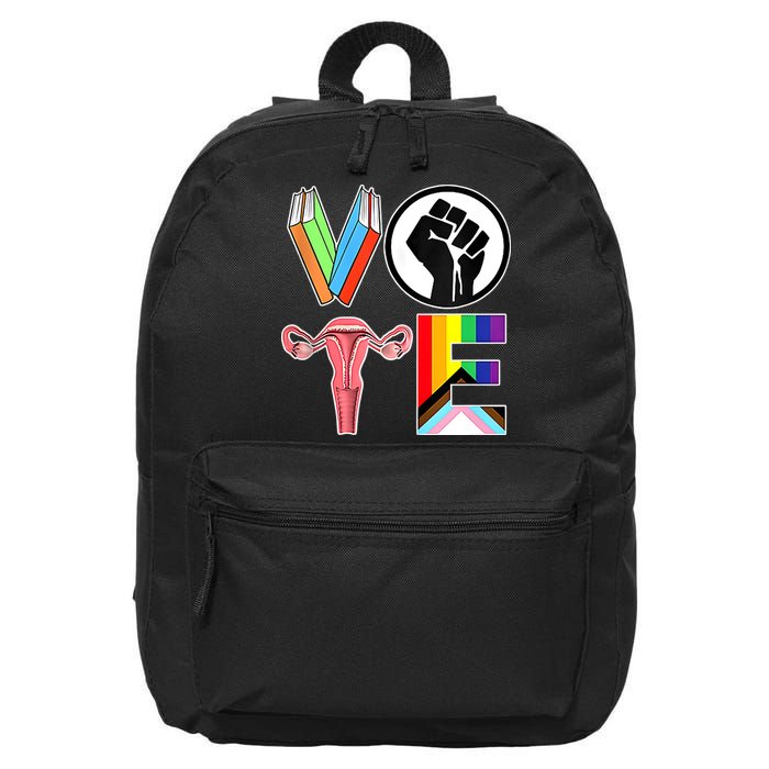 Vote Like Ruth Sent You Vote Like Ruth Sent You Feminist Rbg Ruth Bader Ginsburg 16 in Basic Backpack