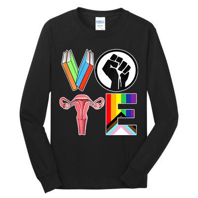 Vote Like Ruth Sent You Vote Like Ruth Sent You Feminist Rbg Ruth Bader Ginsburg Tall Long Sleeve T-Shirt