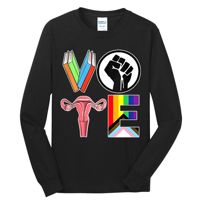 Vote Like Ruth Sent You Vote Like Ruth Sent You Feminist Rbg Ruth Bader Ginsburg Tall Long Sleeve T-Shirt