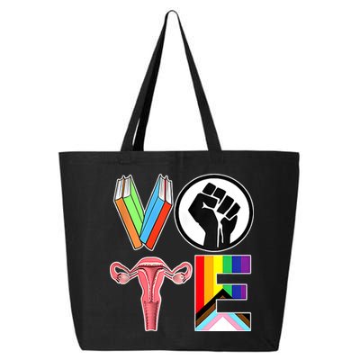Vote Like Ruth Sent You Vote Like Ruth Sent You Feminist Rbg Ruth Bader Ginsburg 25L Jumbo Tote