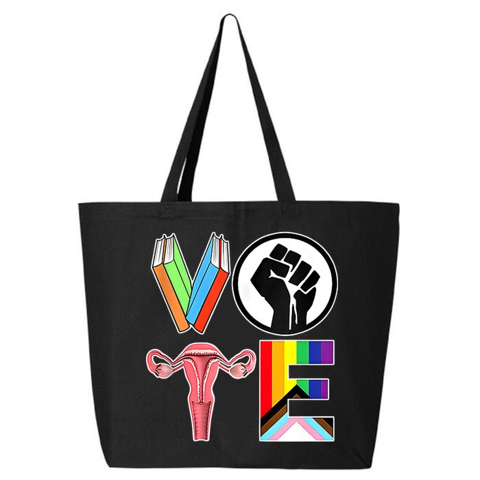 Vote Like Ruth Sent You Vote Like Ruth Sent You Feminist Rbg Ruth Bader Ginsburg 25L Jumbo Tote