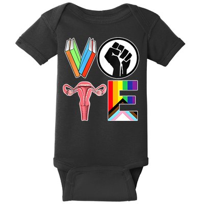Vote Like Ruth Sent You Vote Like Ruth Sent You Feminist Rbg Ruth Bader Ginsburg Baby Bodysuit
